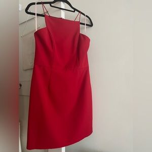 Minuet Red Party Dress Size L